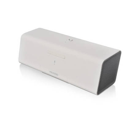 MICROLAB MD212 Wireless Bluetooth Portable Stereo Speaker w/Microphone & MD212WHITE